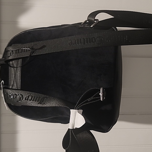 Glamorous Juicy Couture Black Rhinestone Backpack - New Without Tags - Picture 12 of 12